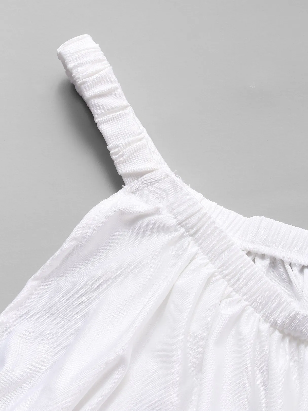 Wholesale Round Neck Sleeveless Plain Spaghetti Strap Mini Dress