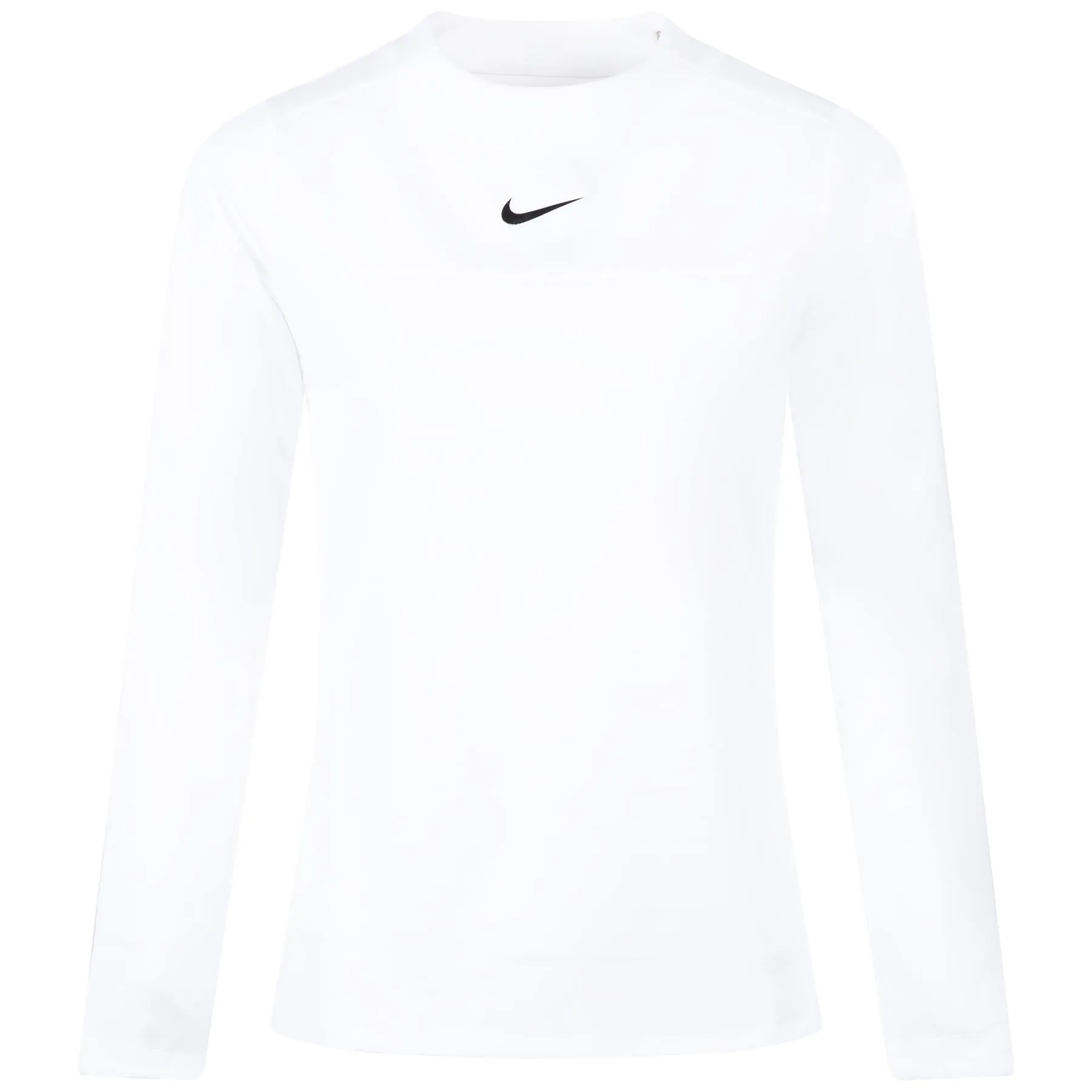Womens DRI FIT Club UV Crew Top White/Black - 2024