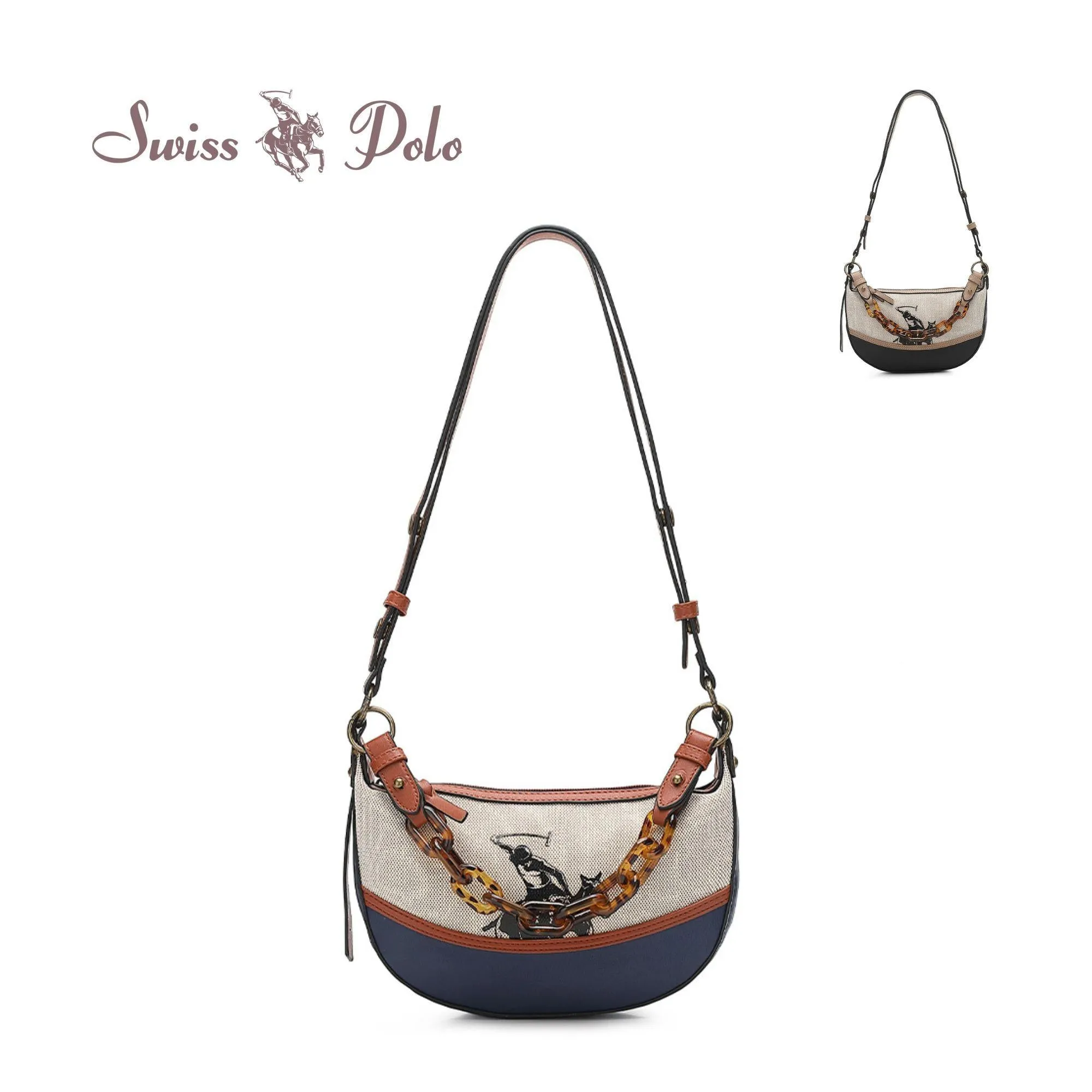 Women's Top Handle Sling Bag / Crossbody Bag - HLD 950