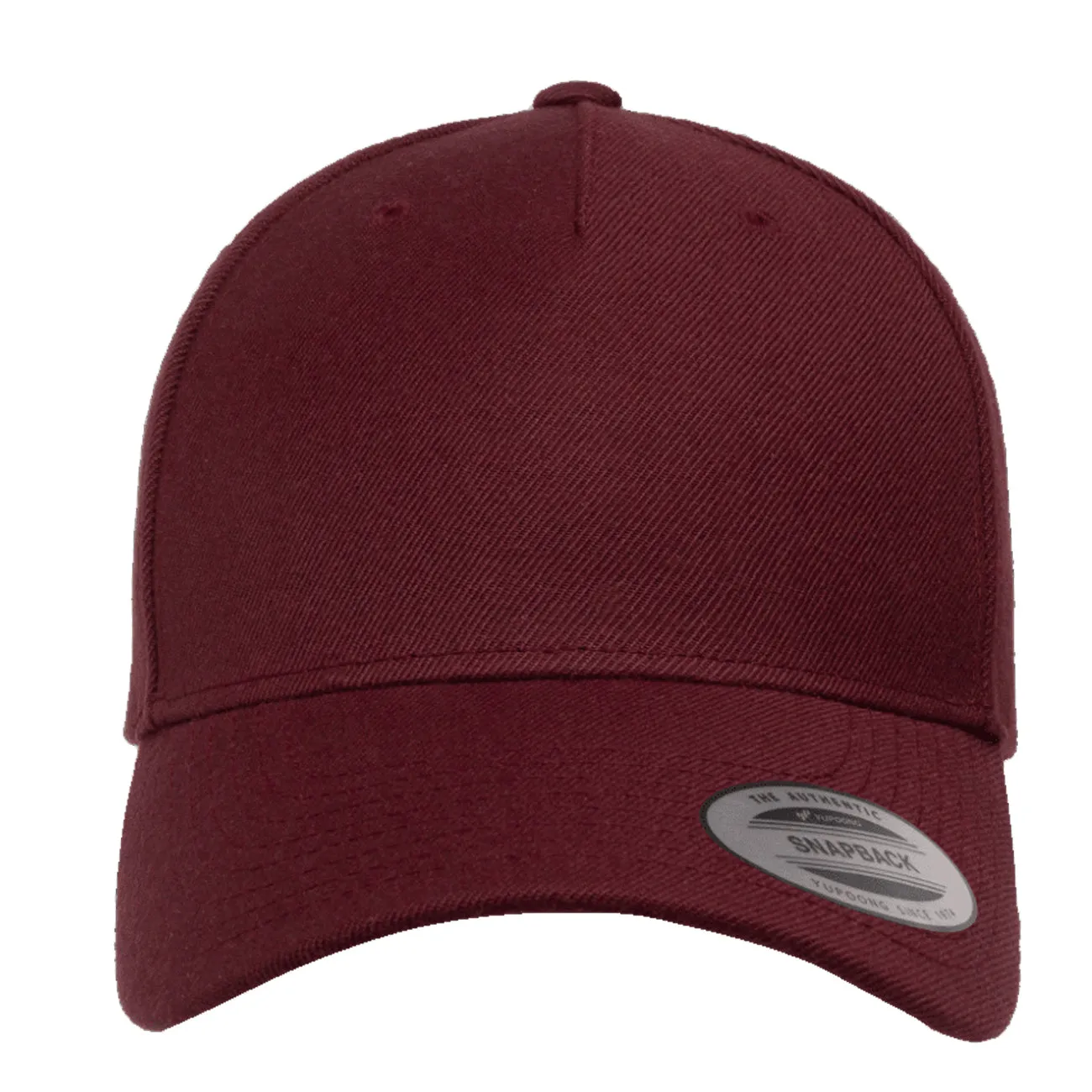 Yupoong Classics 5-Panel Premium Curved Visor Snapback