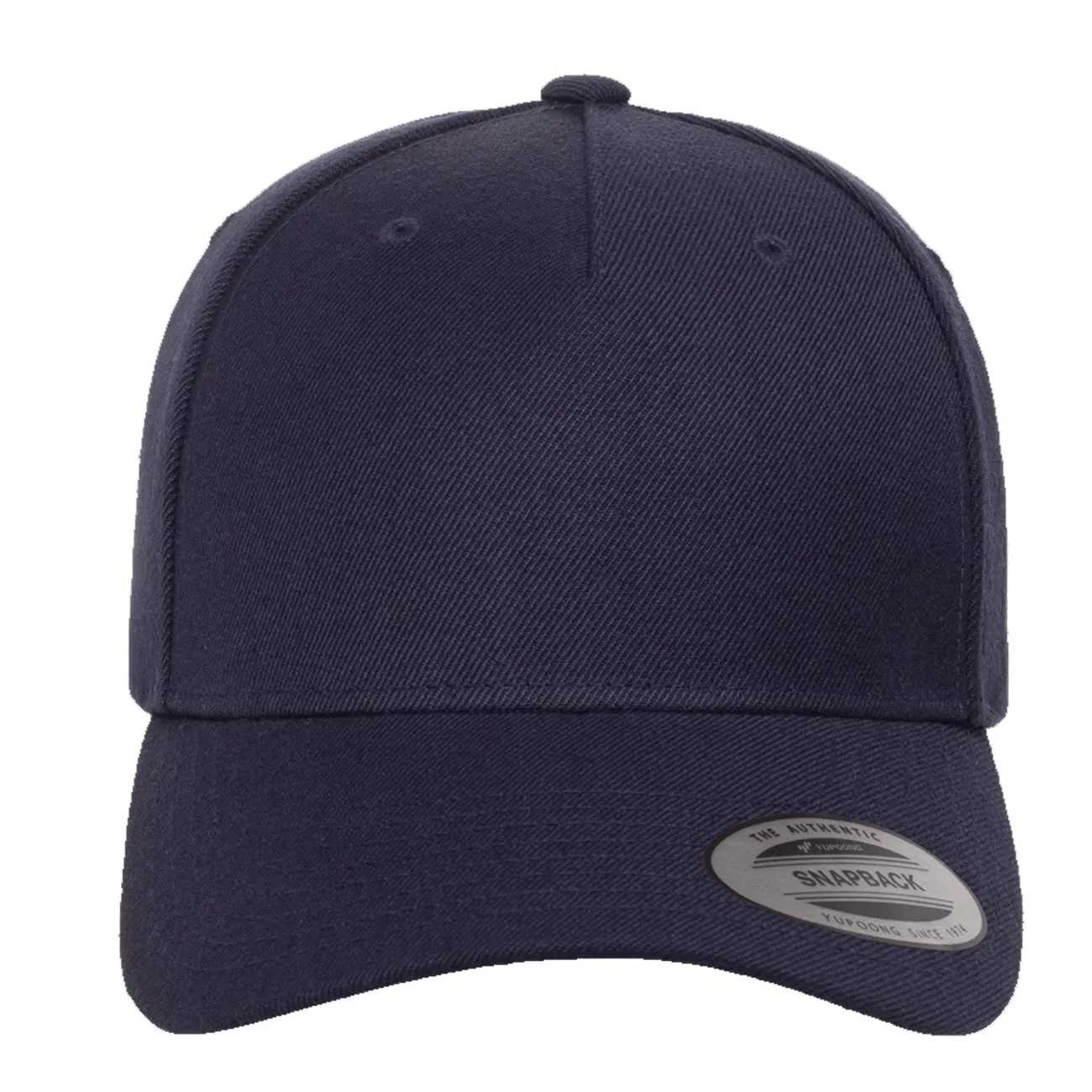 Yupoong Classics 5-Panel Premium Curved Visor Snapback