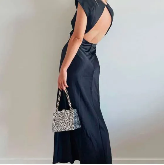Zan Glitter Top Handle