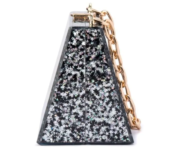 Zan Glitter Top Handle
