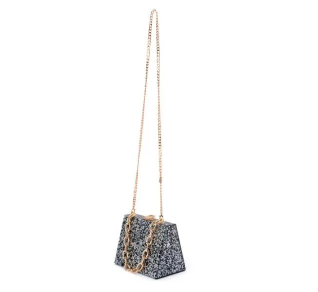 Zan Glitter Top Handle
