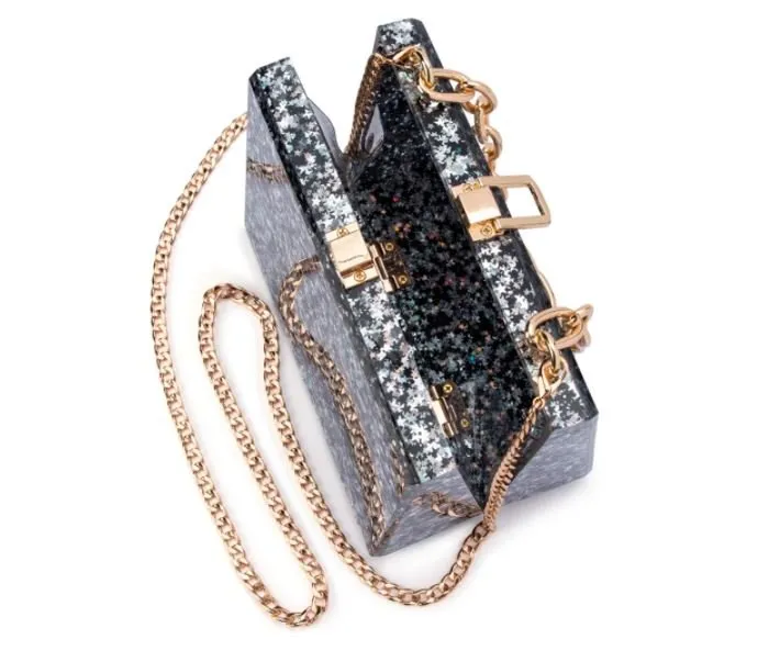 Zan Glitter Top Handle