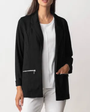 Zip Detail Blazer