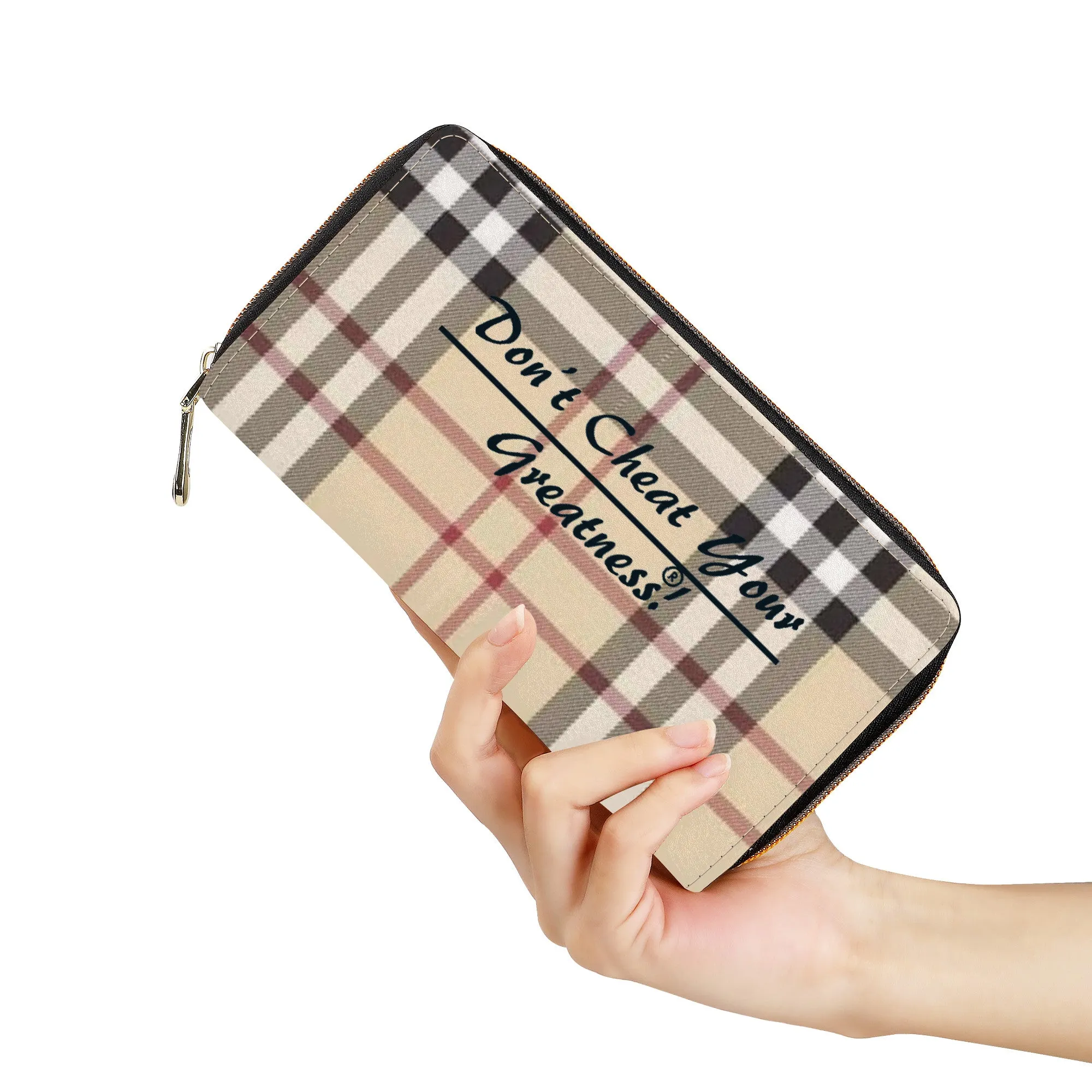 Zipper Purse Clutch Bag