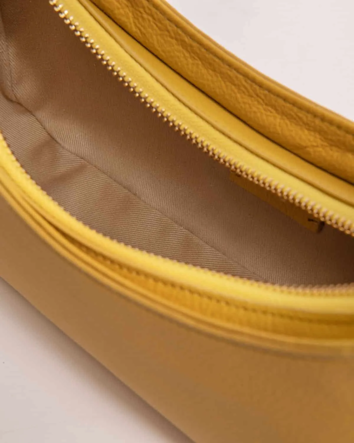 ZOE Mini Baguette Bag - Yellow